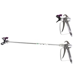 Spruzzatore Airless 1100W 1,5L/min Pistola per verniciare ad Alta Pressione Vernice Acrilica Solvente Professionale